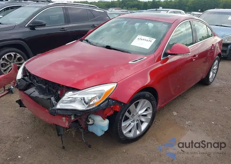 2015 Buick Regal Turbo/E-Assist Premium I из США, поврежденный, VIN 2G4GN5EX9F9146992